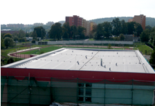 ploché střechy